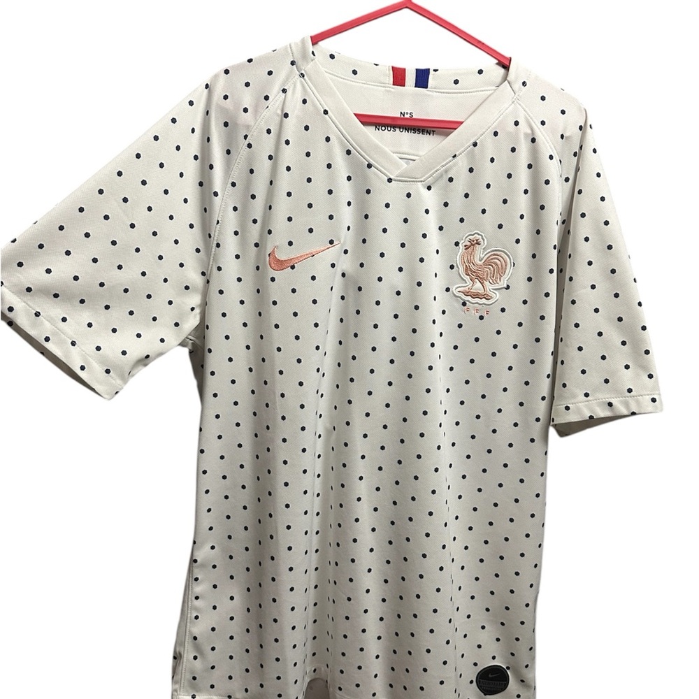 Nike France Polka Dot Soccer Jersey